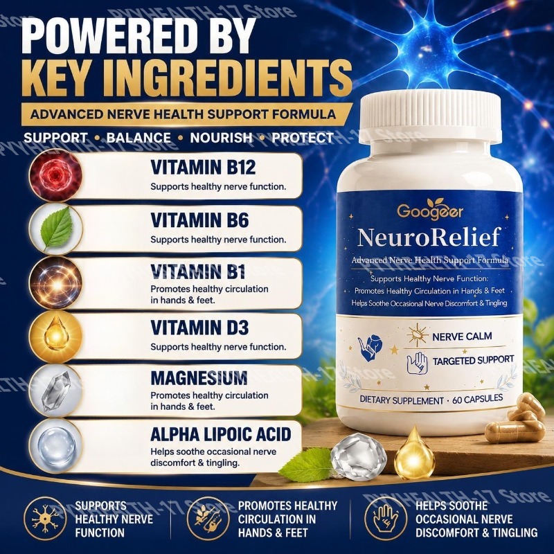 Googeer NeuroRelief Advanced N - Health Wellness Vitamins recensione e prezzo