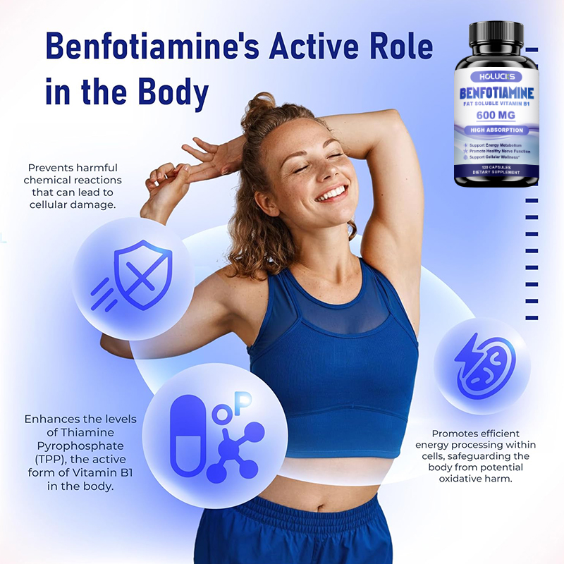 Capsule di Benfotiamina, con V - Health Wellness Vitamins recensione e prezzo